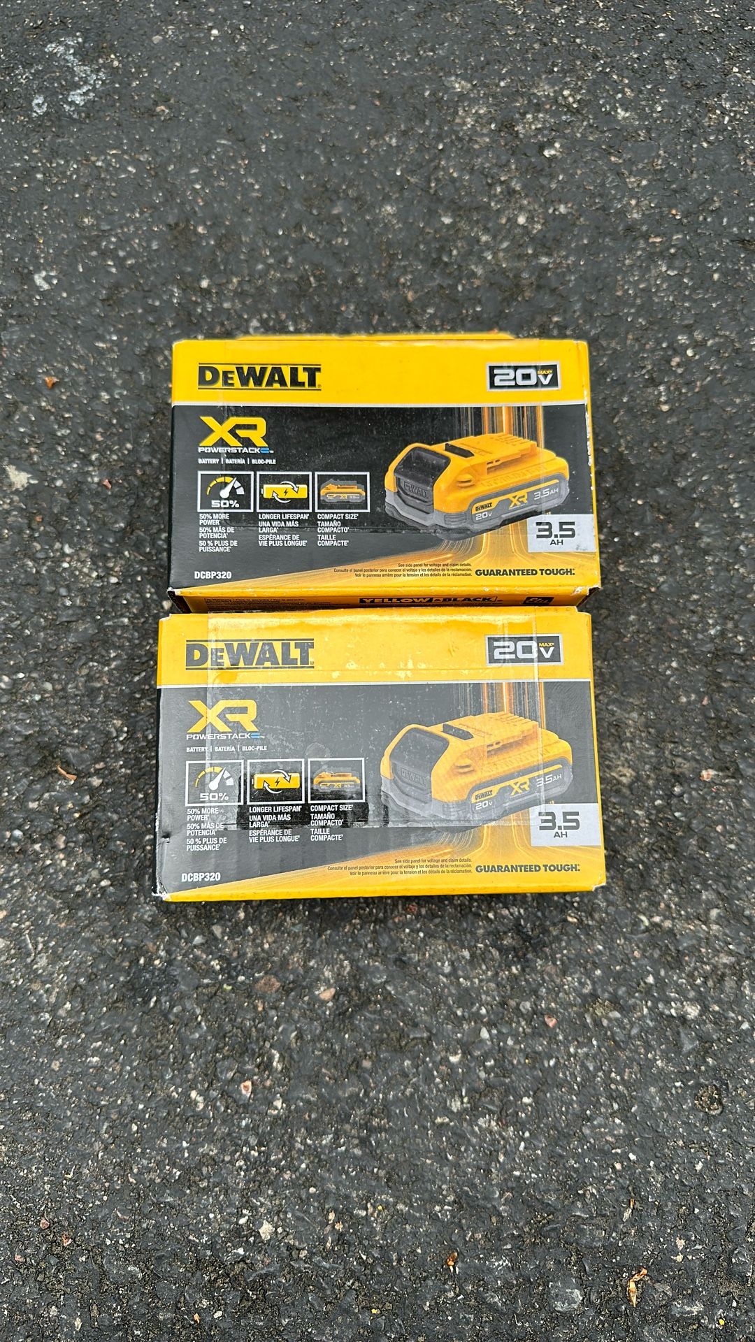 DeWalt 3.5 Powestack Batteries Price For Both