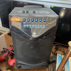 Rockville RockNGo8 Portable PA Speaker Karaoke System