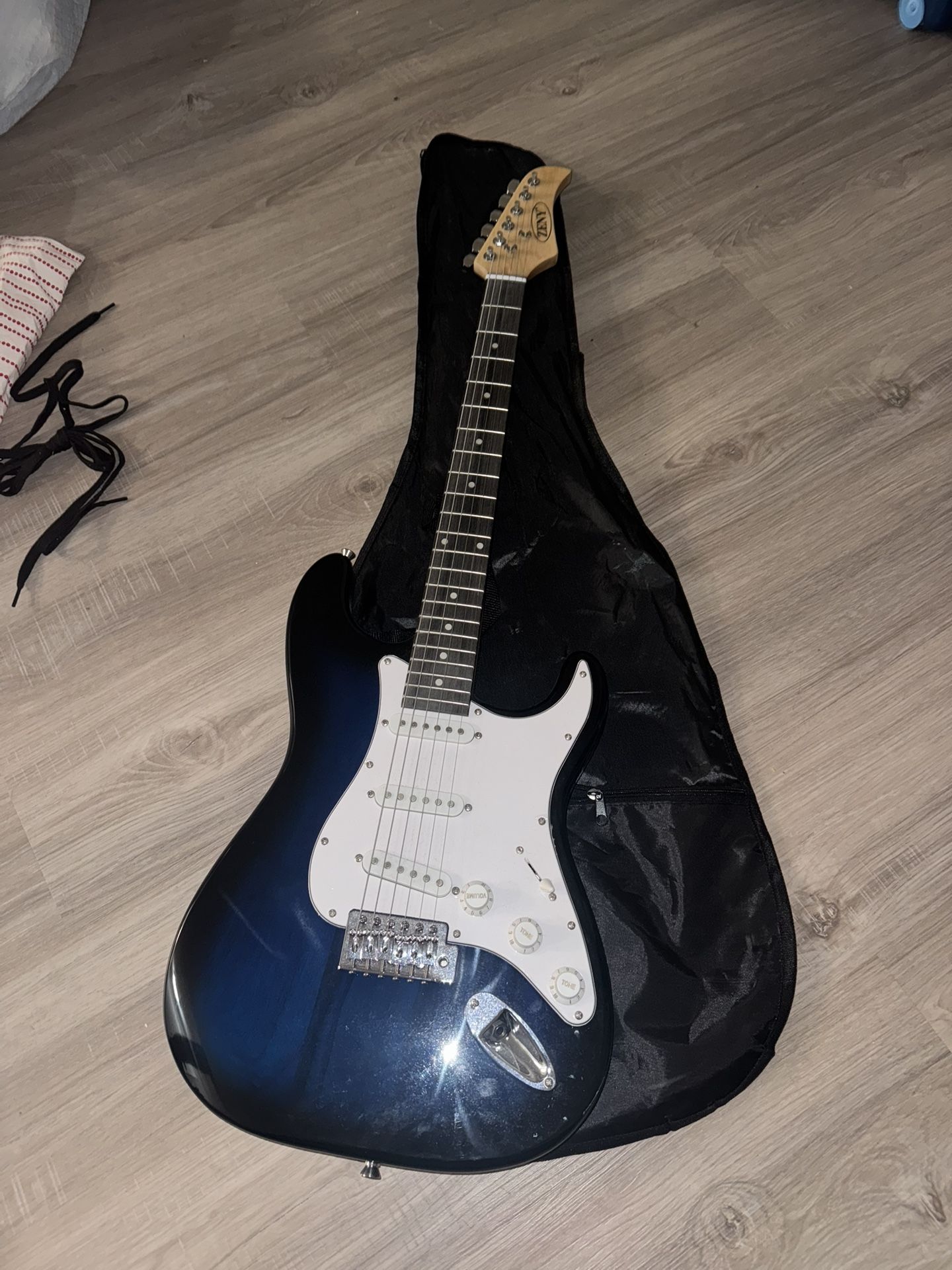 blue zeny guitar
