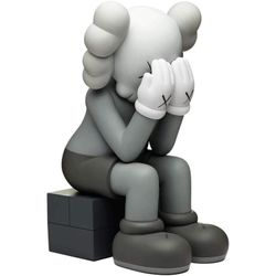 KAWS Passing Through Vinyl Gray