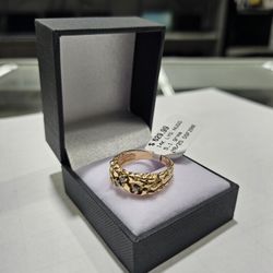 14k Nugget Ring 