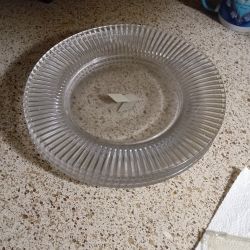 Ribbed Heavy Clear Trays