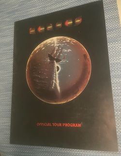 1977 Kansas concert program