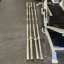 7ft 45lb 2” Olympic Weight Lifting Barbells