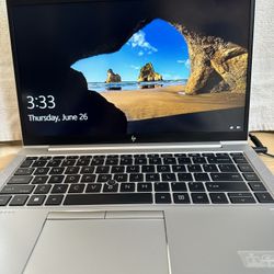 14” HP Elitebook Laptop + Charger , 845 GB [FOR PARTS ONLY!]
