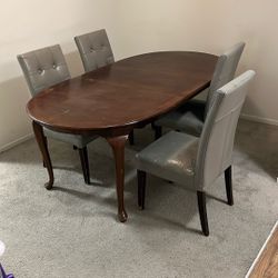 Wooden Dining Table Set