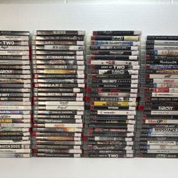 Sony PlayStation 3 PS3 Video Game Lot – Complete Titles – Tested & Working