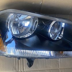 Dodge Avenger Right Headlight 08 to 14 Dark Background Factory Oem