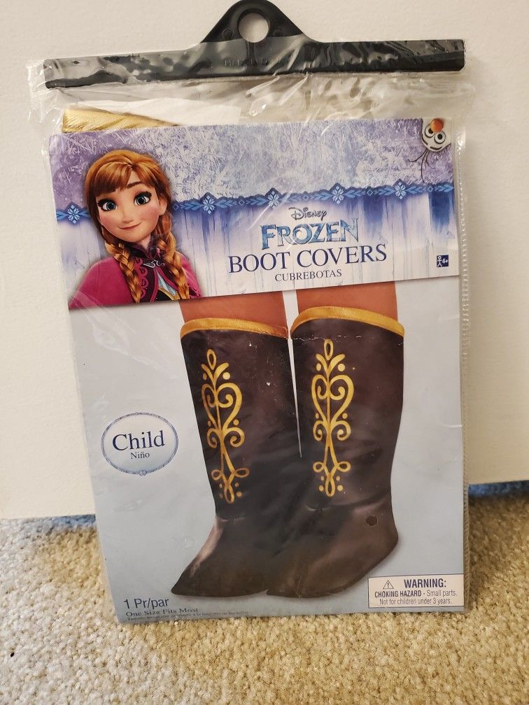 Frozen Anna Boot Covers (Child)