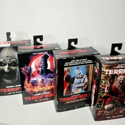 NECA TERRIFIER BLOODY ACTION FIGURES 