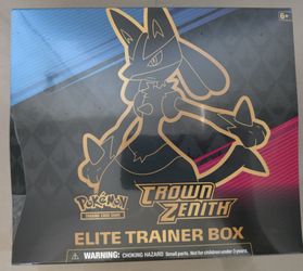 Pokemon Crown Zenith Elite Trainer Box (tear)