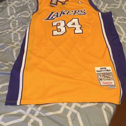Shaquille O'Neal Lakers Jersey.. Everything Stitched..Size Xl for Sale in  Long Beach, CA - OfferUp