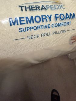 Memory Foam Neck Roll Pillow