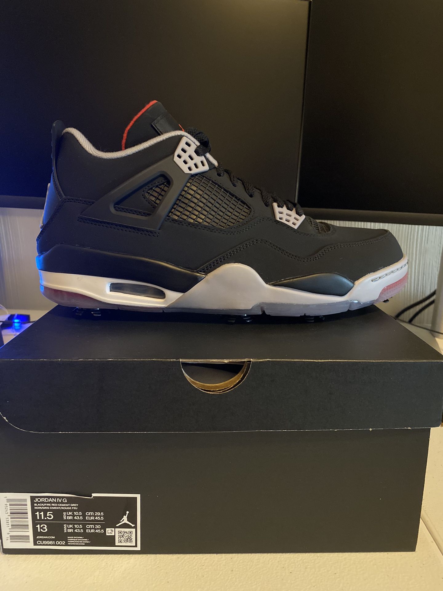 Jordan 4 Retro Bred Golf