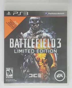 Battlefield 3 Limited Edition (Playstation 3, 2011) PS3 Video Game