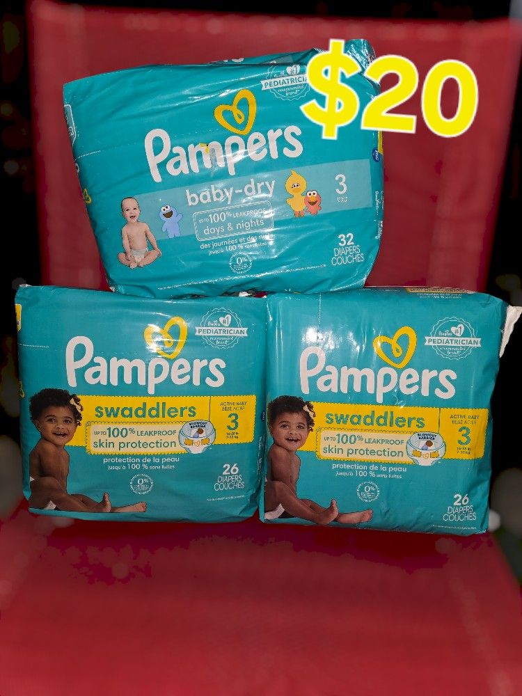 Pampers Size 3