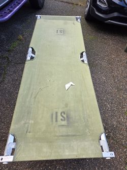 Military Surplus Folding Cot