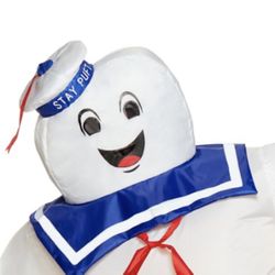 Stay Puff Marshmallow Man Children Costume 