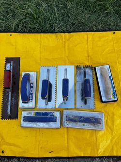 Tile Trowel and Float Tool Lot