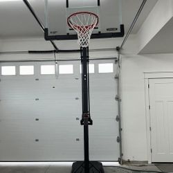 Lifetime 54 inch portable basketball hoop adjustable basketball court new 