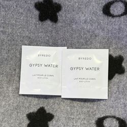 Byredo Gypsy water body lotion travel size 10ml*2