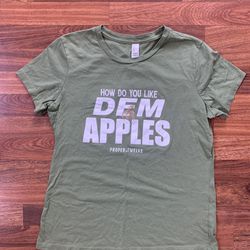 NWOT Proper Twelve Irish Apple Whiskey Green Short Sleeve T-Shirt Large