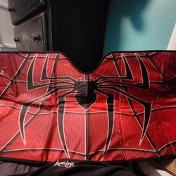 Brand new spiderman windshield cover