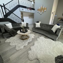 Beautiful Living Room Set Two Sofas And Chair
