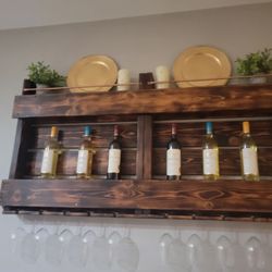 Wine Wall Rack 