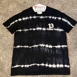 Men Purple Brand Shirt Large 