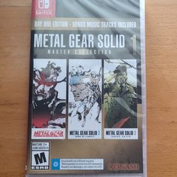 Metal Gear Solid Master Collection *New Sealed* for Nintendo Switch