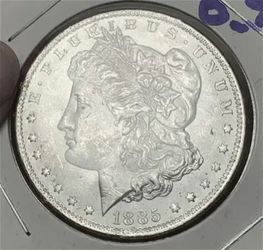 1885-O Morgan Silver Dollar