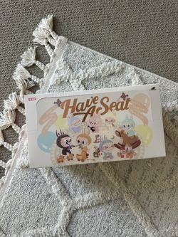 NEW Have a Seat Labubu Entire Box Set 6 Plush Pendants