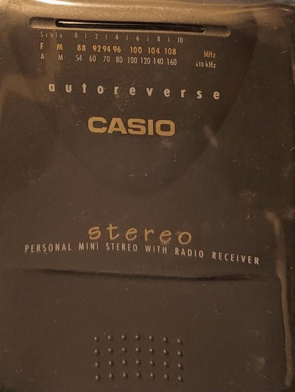 Casio AM/FM Cassette Player
