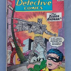 Detective Comics 275 Zebra Batman 1960