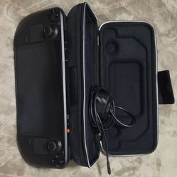 🔥 OLED 1TB Valve Steam Deck Console Black Wi-Fi USB-C with Charger & Carrying Case