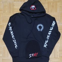 chrome hoodie and beanie 
