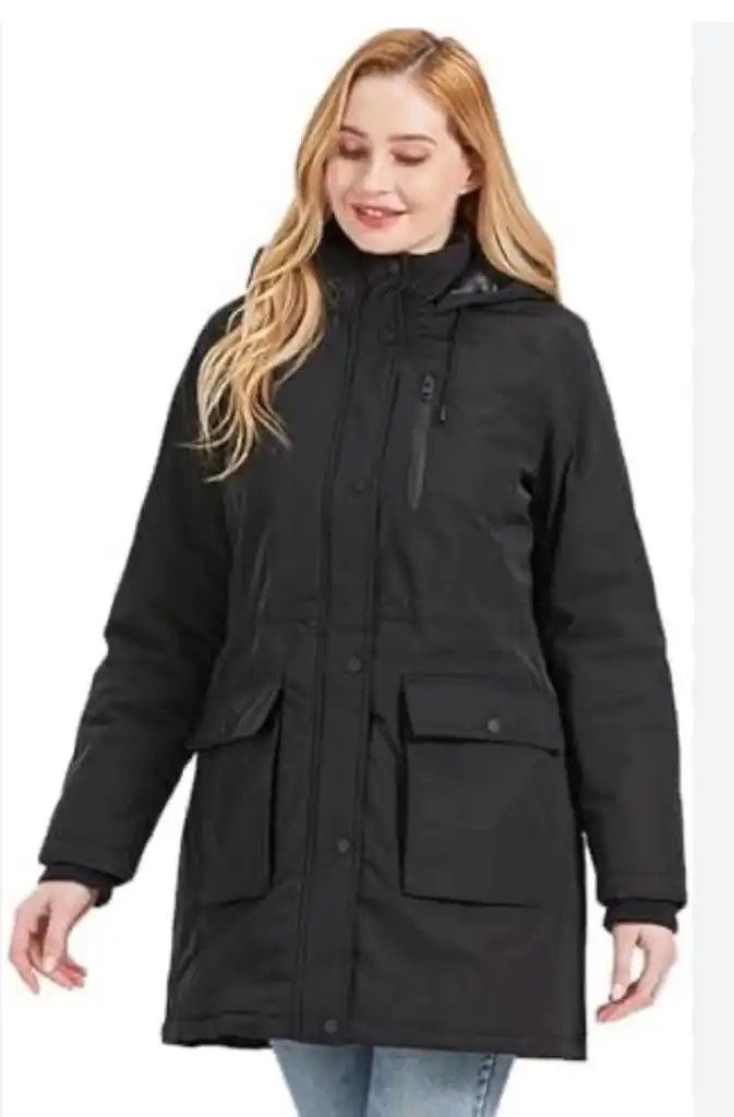 New Anna Suhuan Womanβs Size 6,8 &10 available. Winter Jacket. Black.