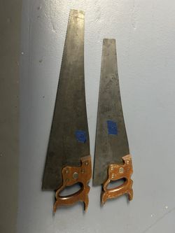 1923 Wood Handle Wood Saws 