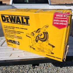 DEWALT
15 Amp Corded 12 in. Double Bevel Sliding Compound Miter Saw, Blade Wrench and Material Clamp