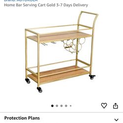 ‼️NEW Gold bar cart