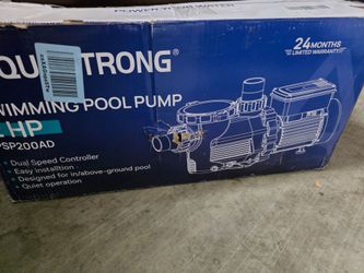 Aqua strong pool pump