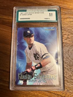 CSA Gem mint 9 Derek Jeter ROOKIE sensations