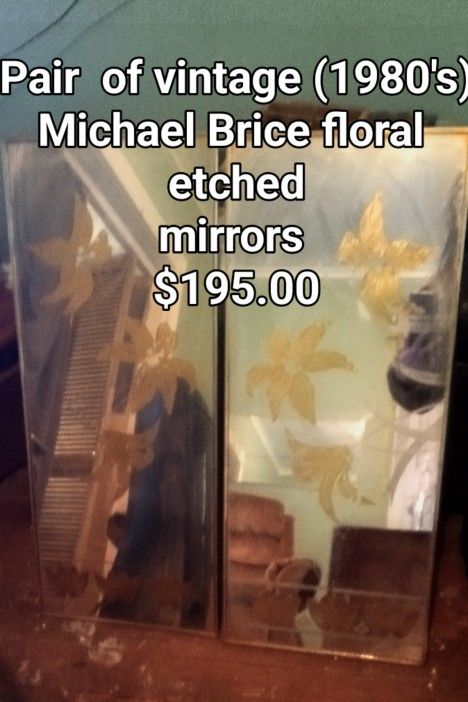 Vintage 1980's Mirrors