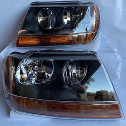 Jeep Grand Cherokee Headlights Luces Micas Calaveras 99-04