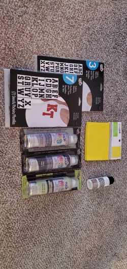 Fabric Paint and Stencils