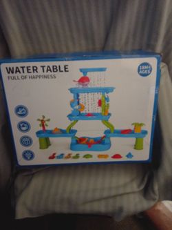 Guminnara Water Table Toy-(Opened Box)- All inside of the Box is New