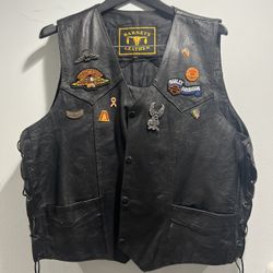 Men’s XXL Leather Vest
