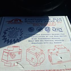 Earthquake Gas  Shutoff Valve 