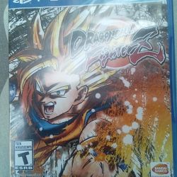 Dragon Ball Z Fighter PS4 Video Game For Sale!! Excellent Condition!! $5